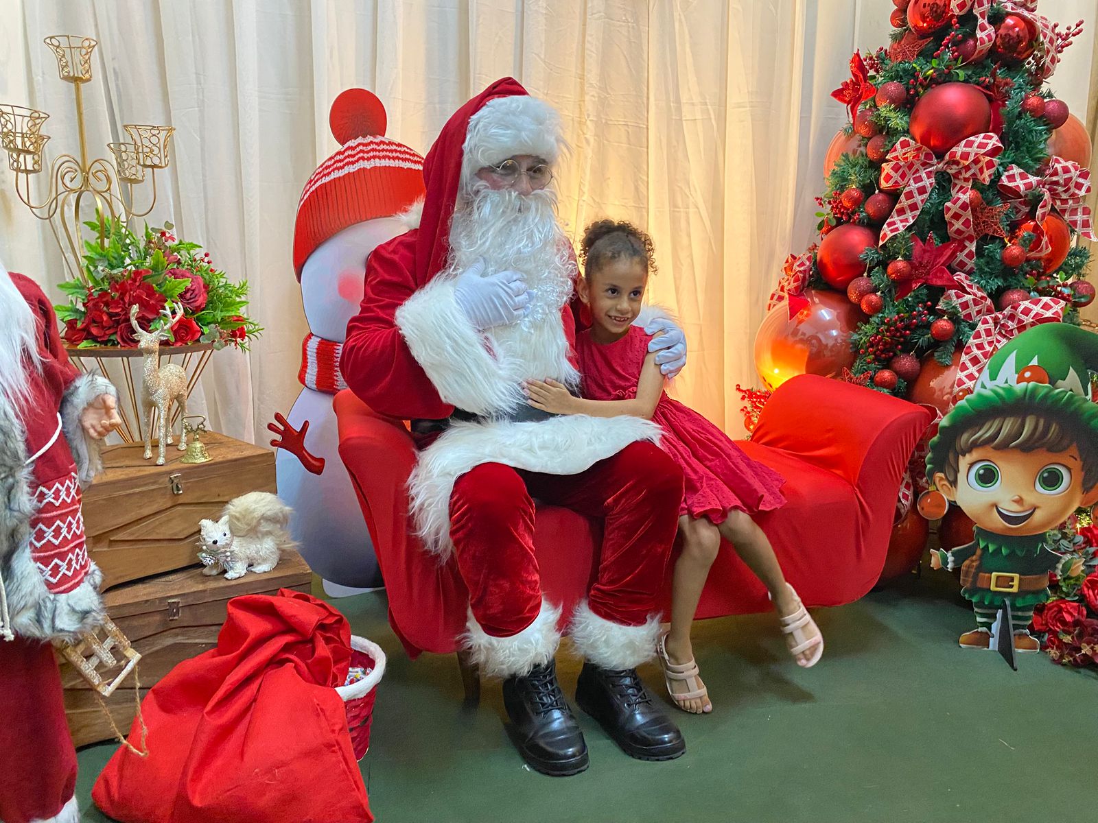 A Casa do Papai Nole no 3º Salão Reginal do Presépio