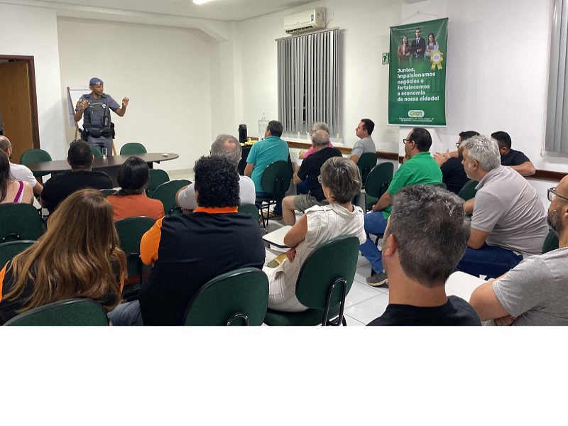Reunião com o Tenente Guedes da Policia MIlitar